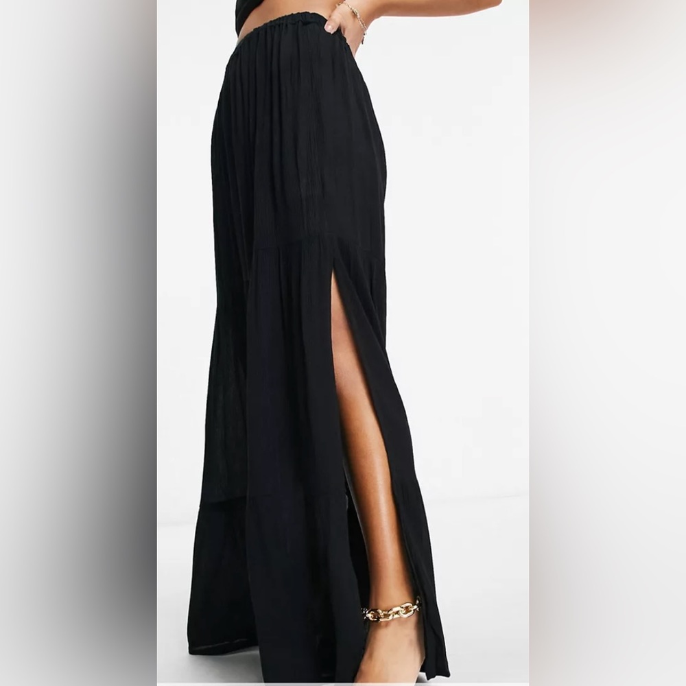 Petite maxi beach skirt